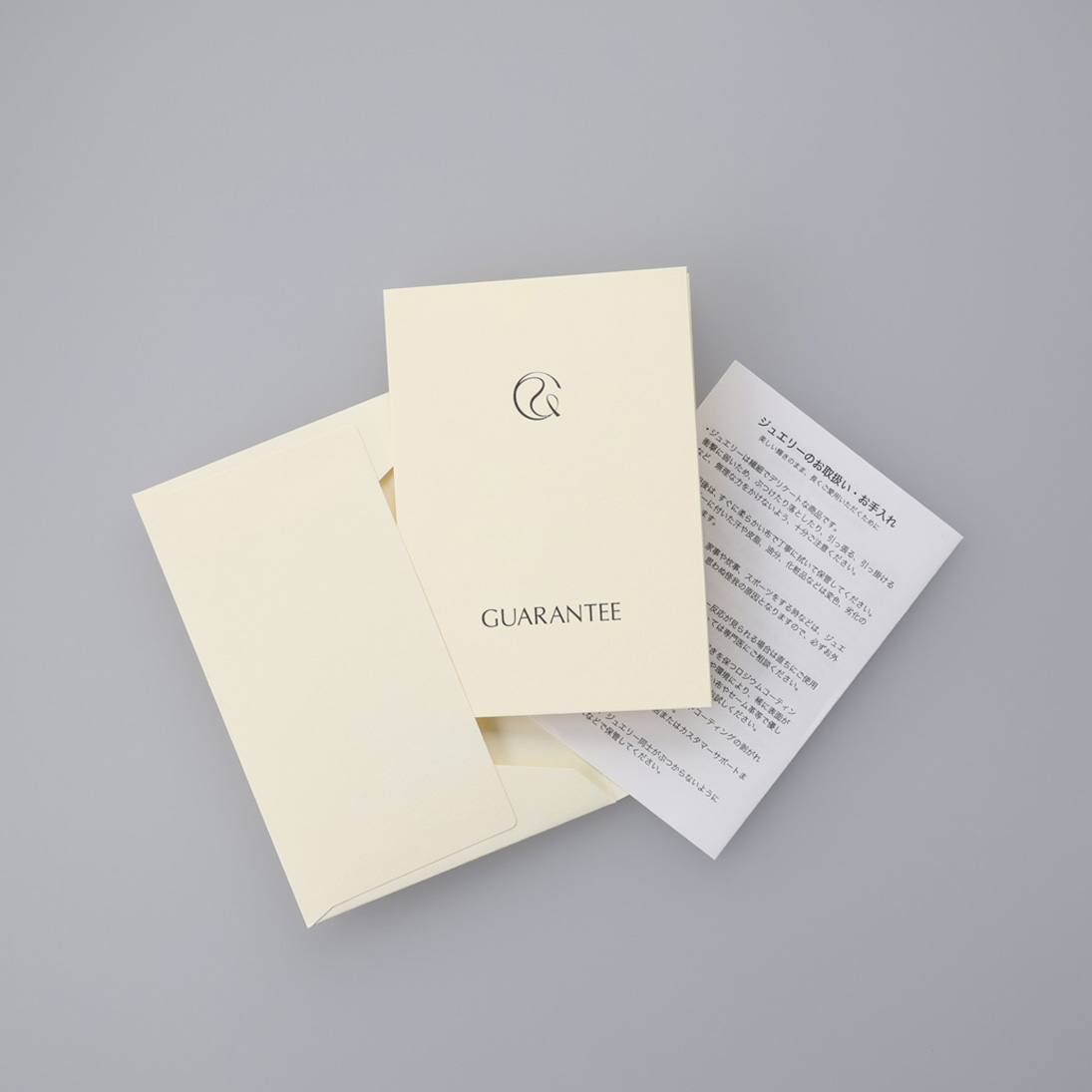 品質保証書イメージ