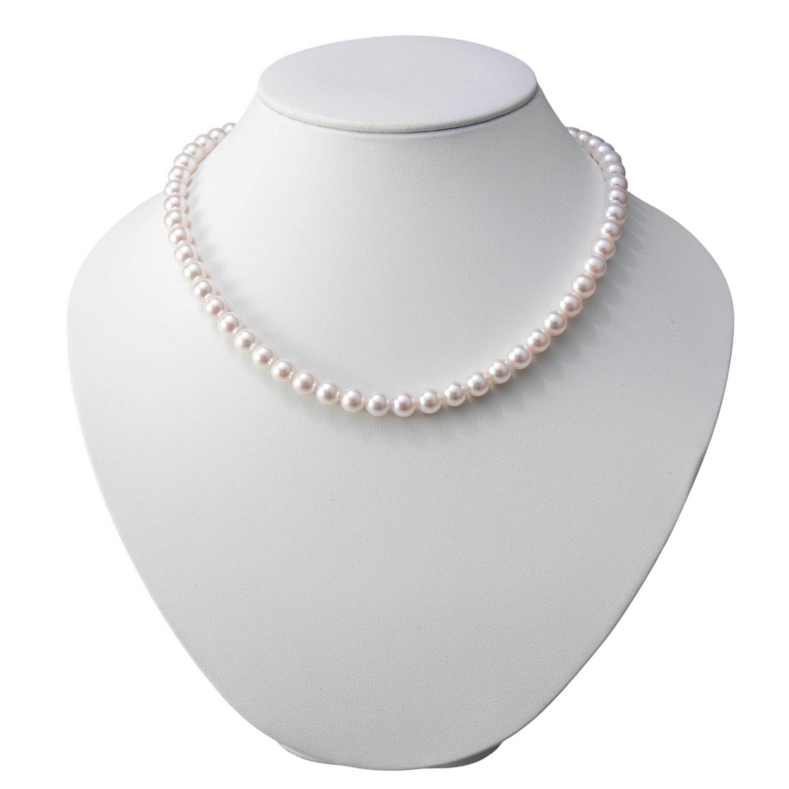 雑誌掲載◇《隣と差がつく》 あこや真珠 パールネックレス＆ピアス 2点セット 7.0-7.5mm  BBB～C  真珠ピアス イヤリング [n2][人気 ロングセラー]（真珠ネックレス パール アコヤ本真珠）（冠婚葬祭 フォーマル 入学式 卒業式 成人式）