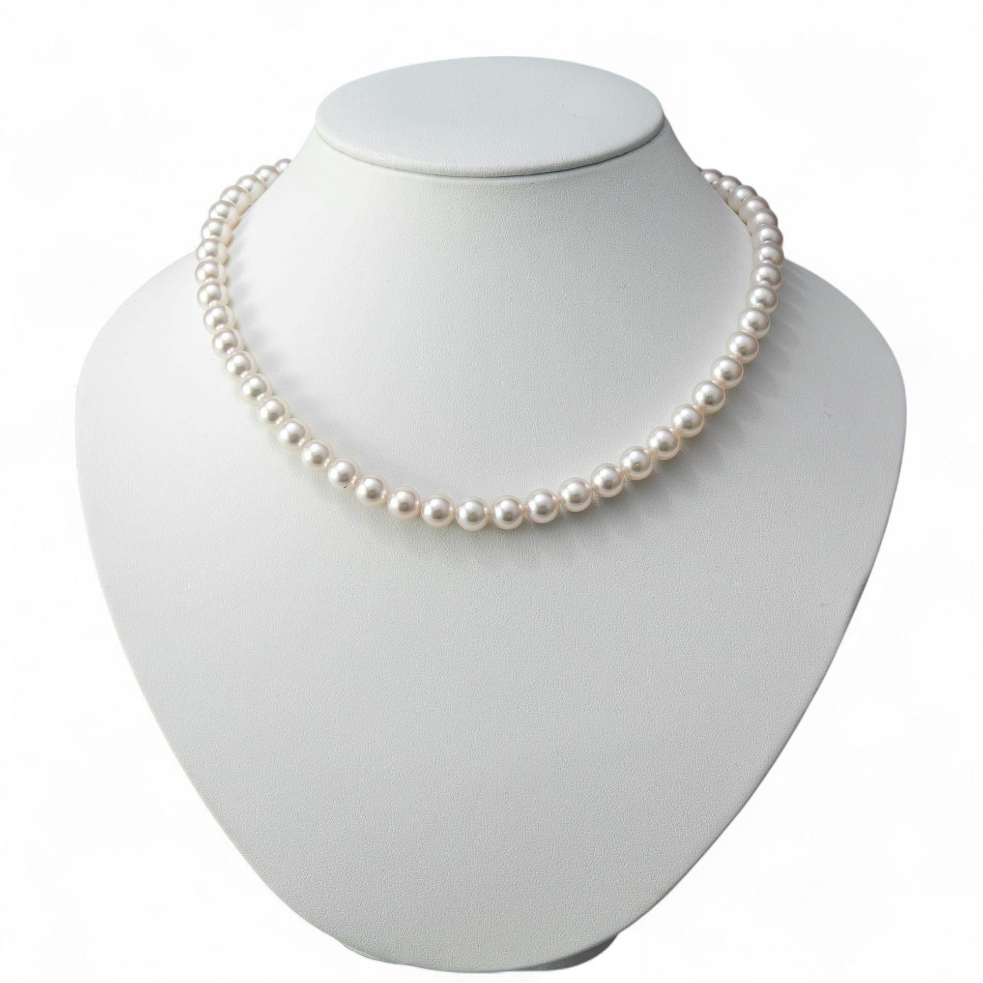 WEB限定】あこや真珠 ネックレスセット 7.5-8.0mm -Superior- | 7.0-8.0mm