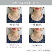 WEB限定】あこや真珠 ネックレスセット 8.0-8.5mm -Superior- | WSP 