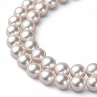 花珠真珠 ネックレス 8.0-8.5mm ≪グッドクオリティ花珠≫ AAA 花珠鑑別書付 パールネックレス [n4]（卸直販 還元価格）（真珠ネックレス アコヤ真珠 本真珠 高品質）（冠婚葬祭 フォーマル 入学式 卒業式 成人式 厄除け）