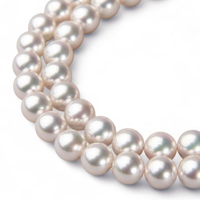 花珠真珠 ネックレス 8.0-8.5mm ≪グッドクオリティ花珠≫ AAA 花珠鑑別書付 パールネックレス [n4]（卸直販 還元価格）（真珠ネックレス アコヤ真珠 本真珠 高品質）（冠婚葬祭 フォーマル 入学式 卒業式 成人式 厄除け）