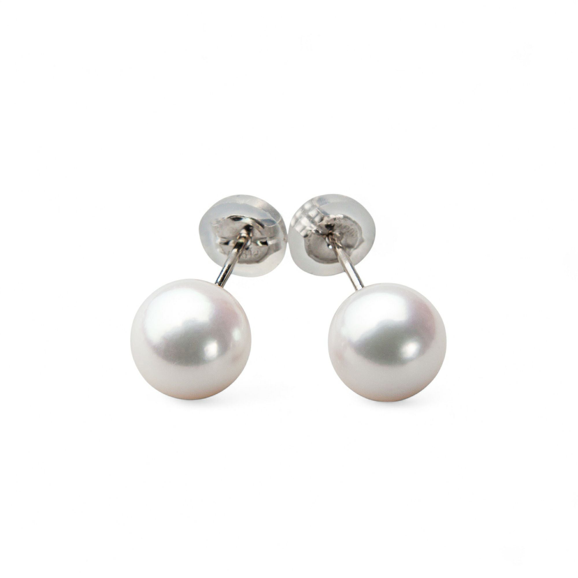 あこや真珠 ピアス7.0-7.5mm PT900 | あこや真珠ピアス・イヤリング