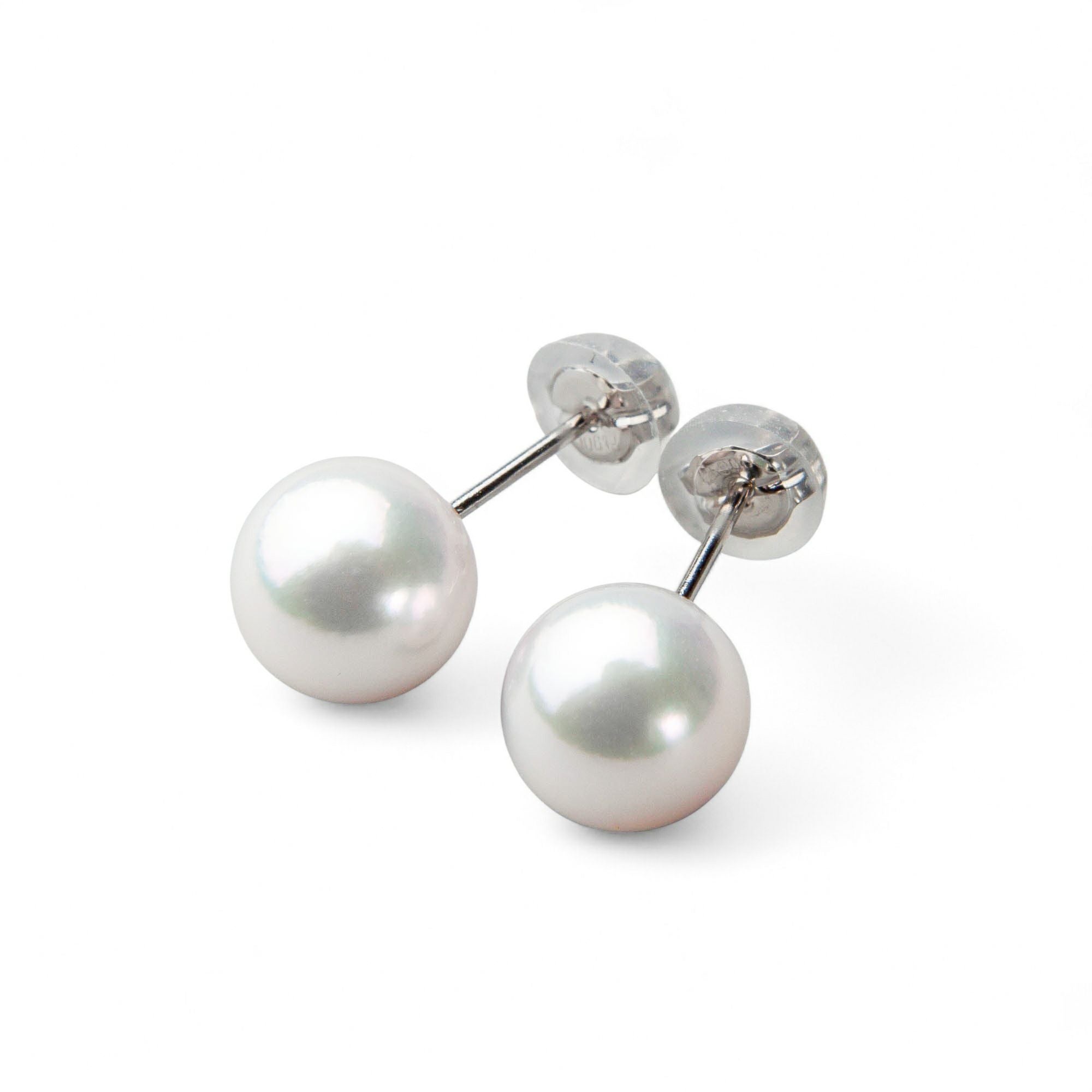 あこや真珠 ピアス7.5-8.0mm PT900 | あこや真珠ピアス・イヤリング