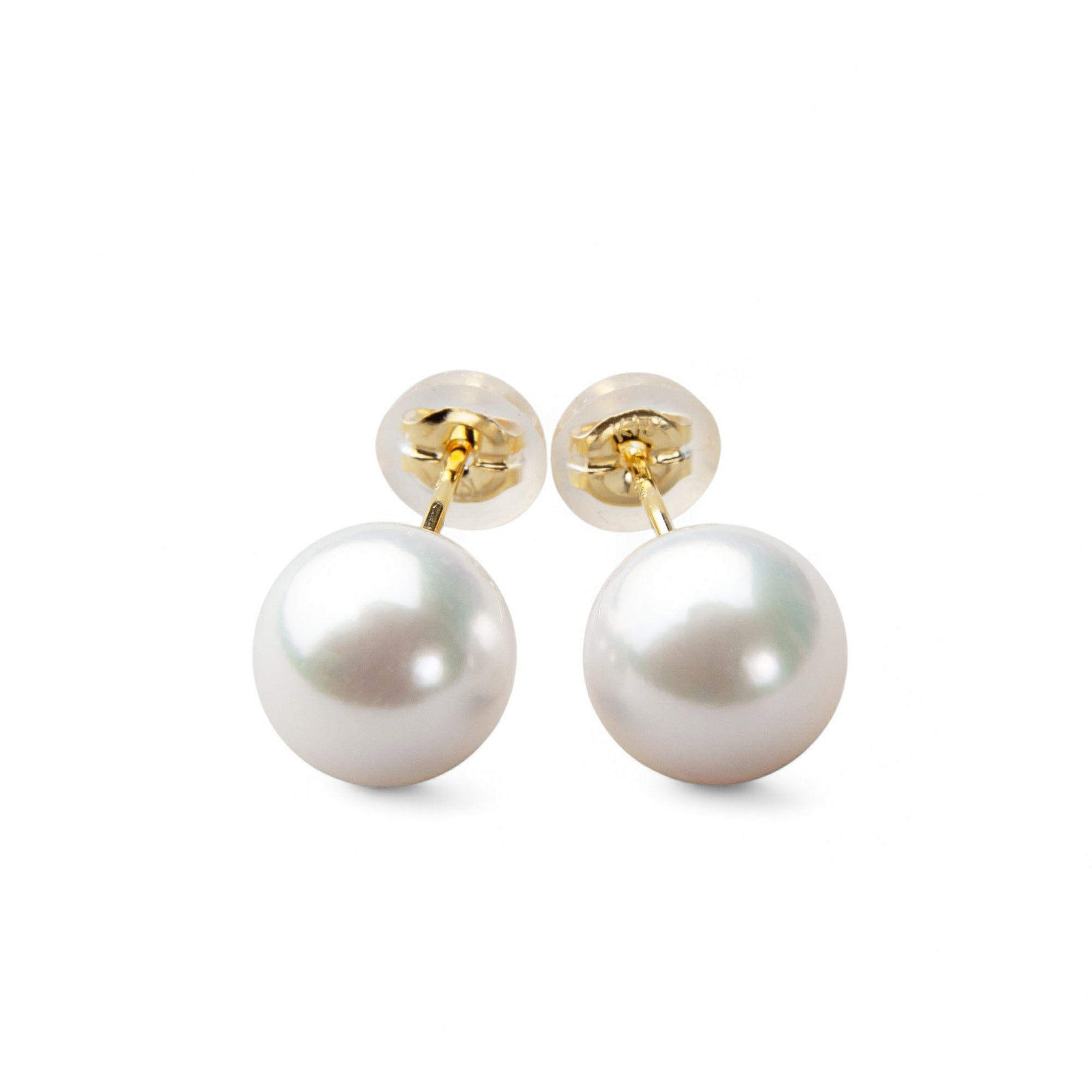あこや真珠 ピアス8.0-8.5mm K18YG | あこや真珠ピアス・イヤリング
