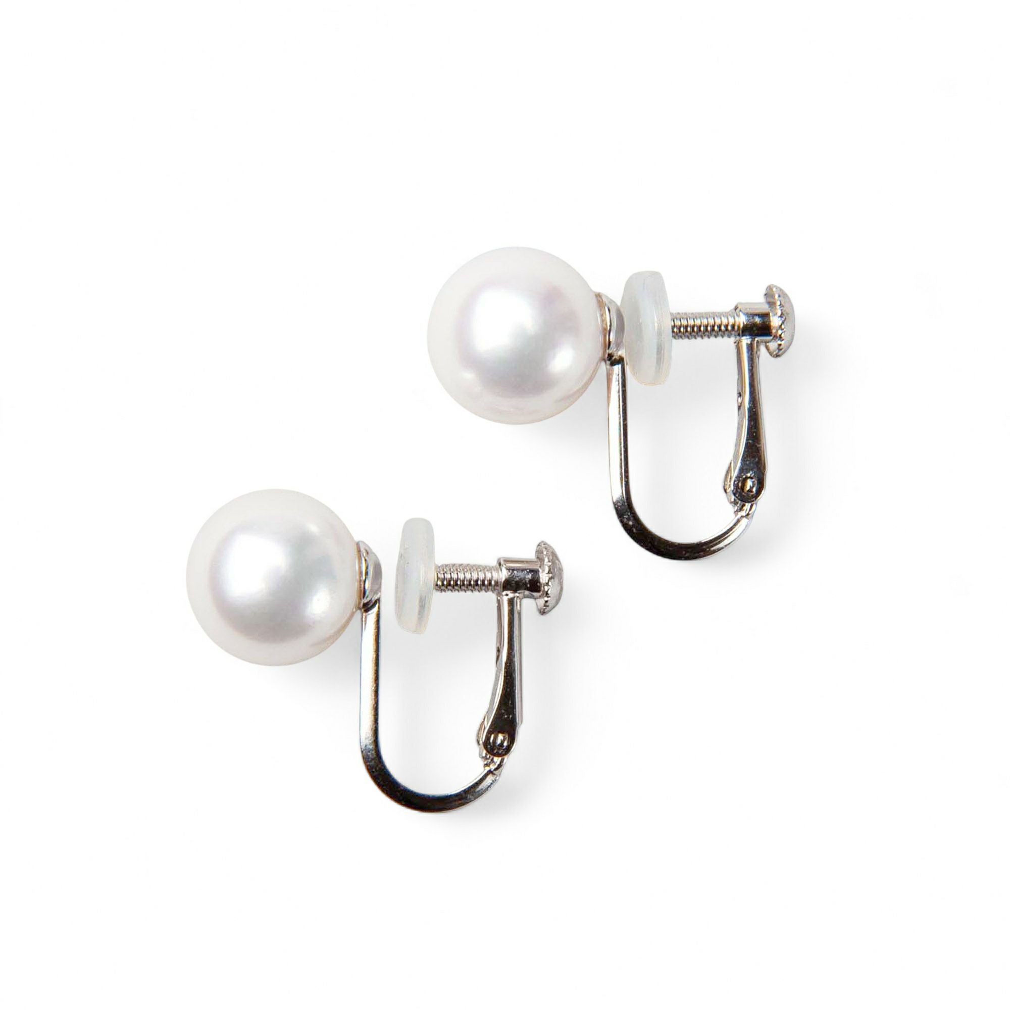 あこや真珠 イヤリング7.5-8.0mm K14WG | あこや真珠ピアス・イヤリング