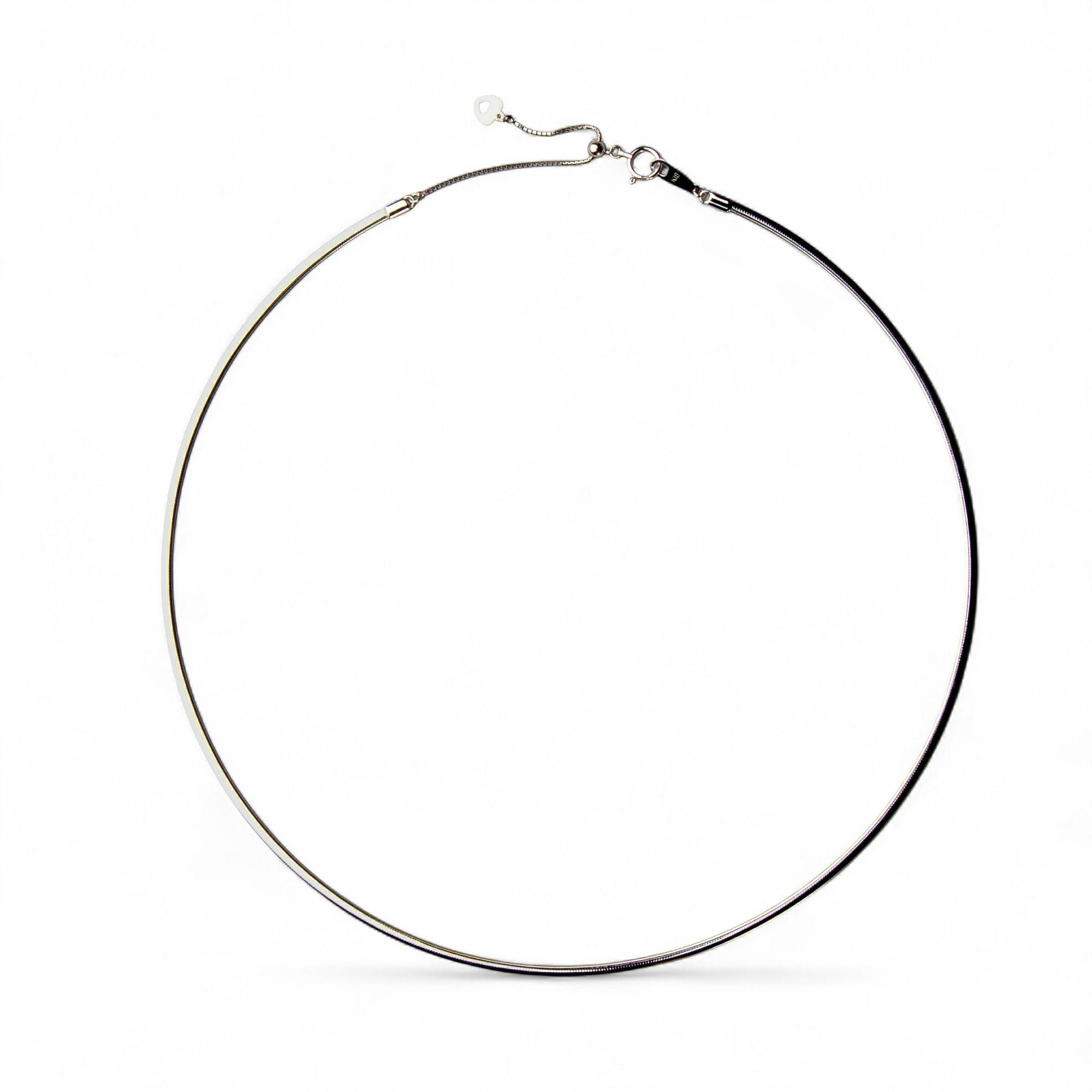 WEB限定】オメガネックレス 約2.0mm K18WG/YG(リバーシブル