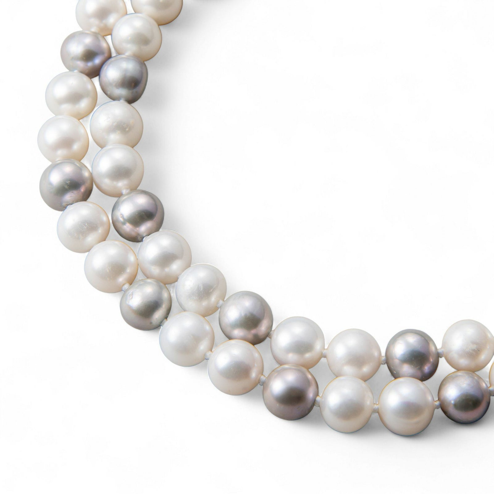 淡水真珠 ロングネックレス7.0-8.0mm　100cm