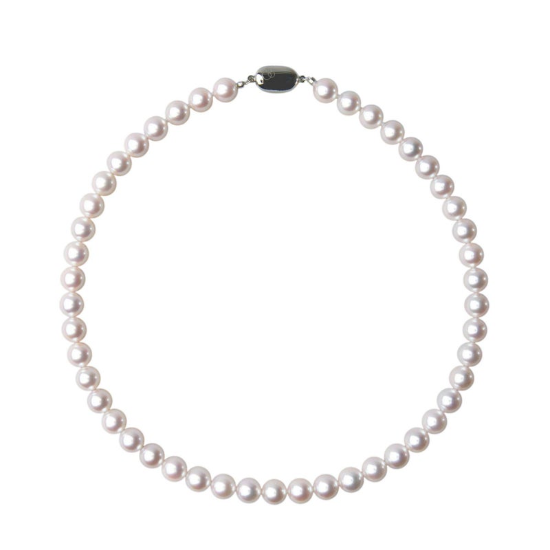 花珠真珠 ネックレス 8.5-9.0mm ≪グッドクオリティ花珠≫ AAA 花珠鑑別書付 パールネックレス [n3][1-5140]（卸直販 還元価格）（真珠ネックレス アコヤ真珠 本真珠 高品質）（冠婚葬祭 フォーマル 入学式 卒業式 成人式 厄除け）