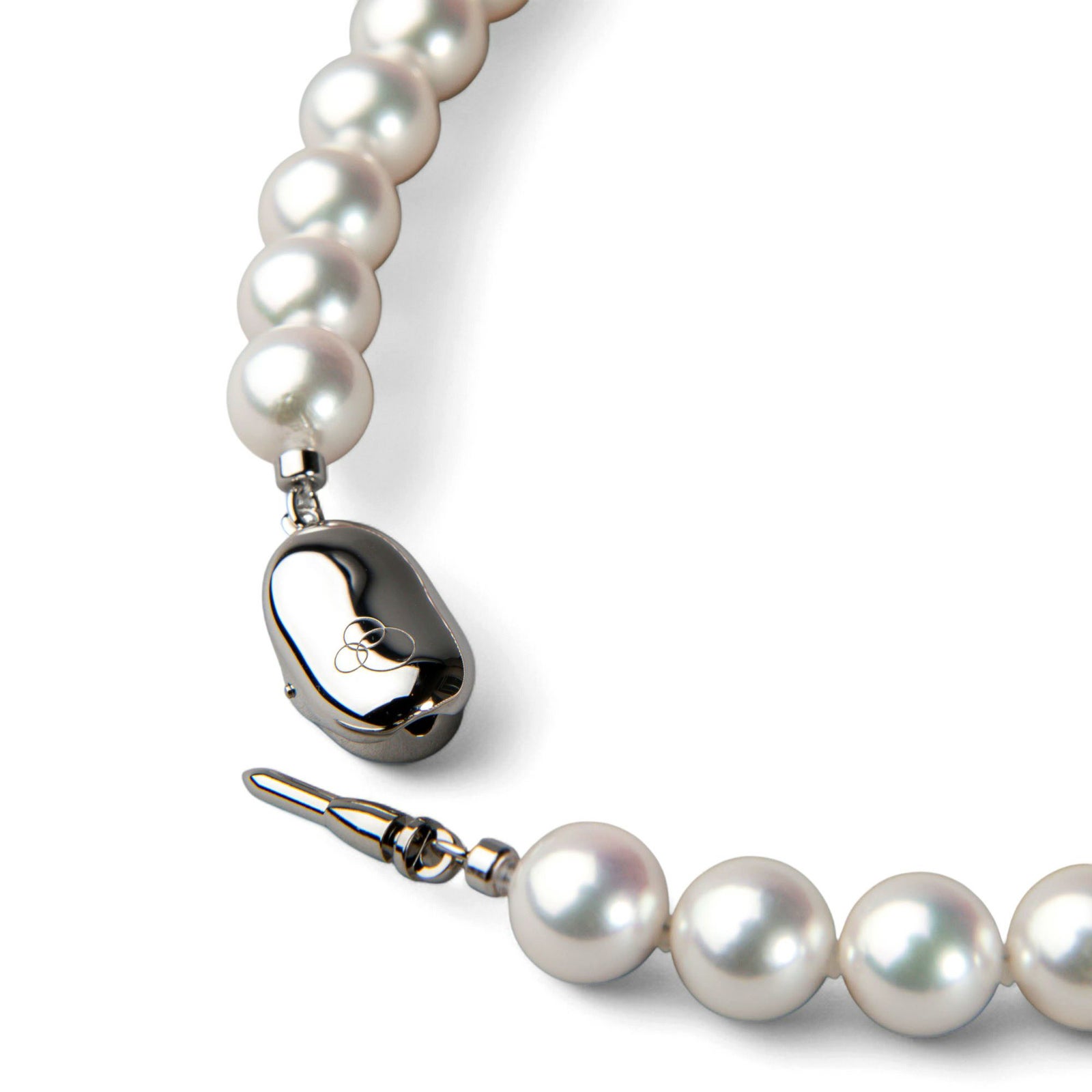 花珠真珠 ネックレス 8.0-8.5mm ≪ハイクオリティ花珠≫ 高品質 AAA  花珠鑑別書付 パールネックレス [n4][1-5033]（真珠ネックレス アコヤ真珠 本真珠）（冠婚葬祭 フォーマル 入学式 卒業式 成人式 厄除け 結納）