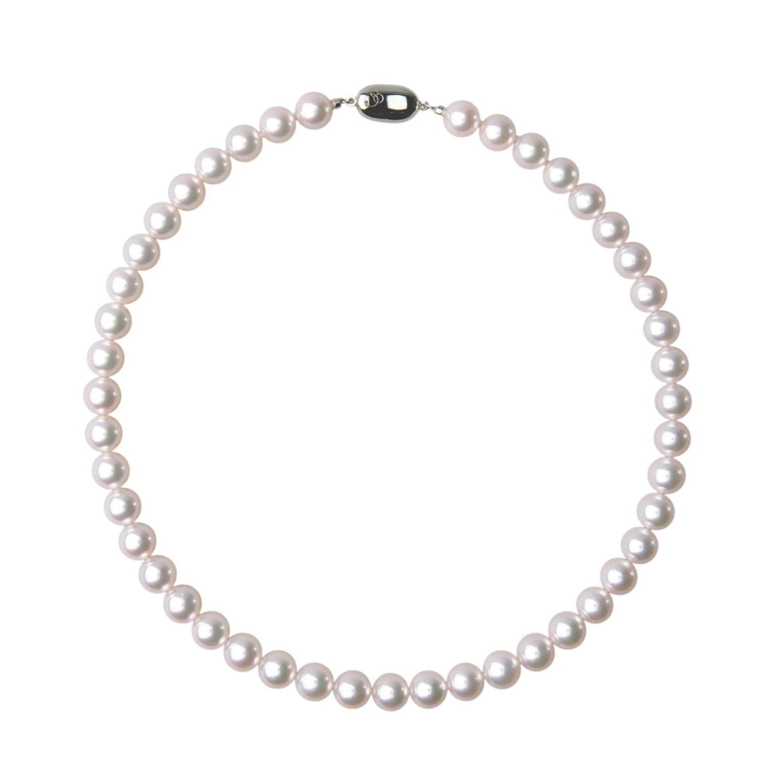 花珠真珠 ネックレス 【希少な大珠】9.0-9.5mm ≪グッドクオリティ花珠≫ AAA 花珠鑑別書付 パールネックレス [n5][1-5213]（真珠ネックレス アコヤ真珠 本真珠 高品質）（冠婚葬祭 フォーマル 入学式 卒業式 成人式 厄除け）