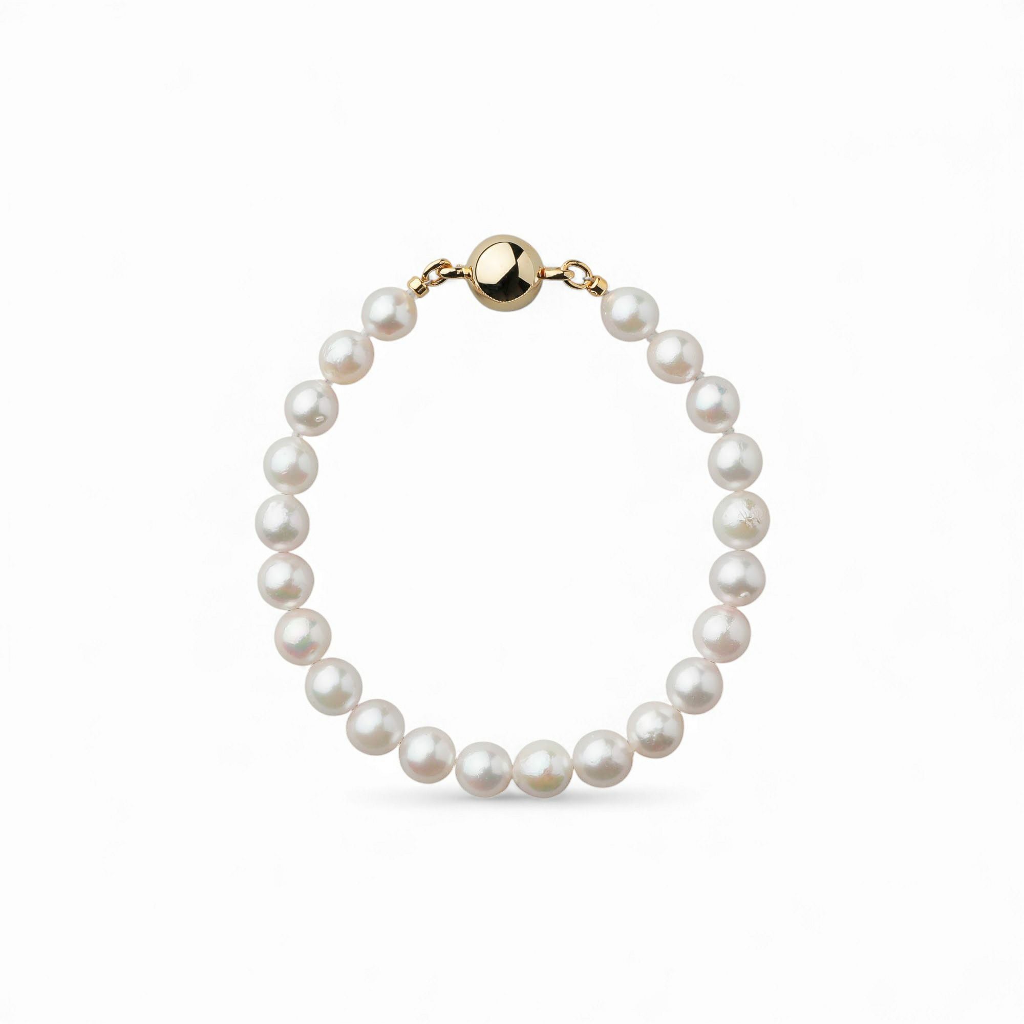 WEB限定】あこや真珠 ブレスレット7.0-7.5mm SV925 | ブレスレット・念珠
