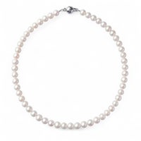 淡水真珠 ネックレス7.5-8.0mm　ホワイト