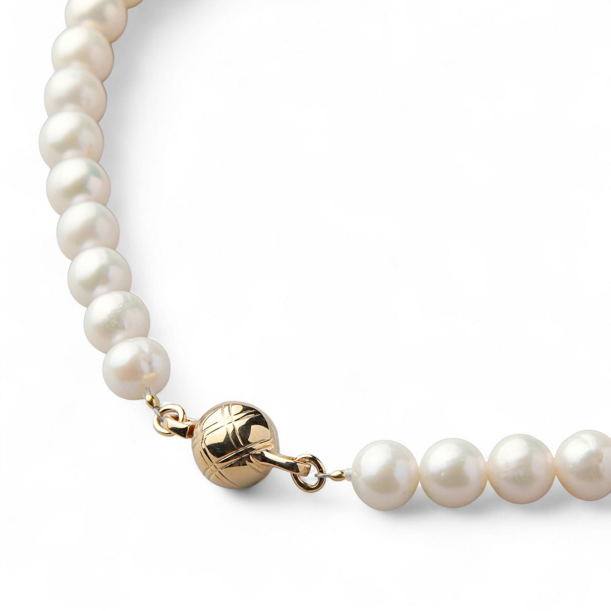 淡水真珠 ネックレス7.5-8.0mm ホワイト | 淡水真珠ネックレス