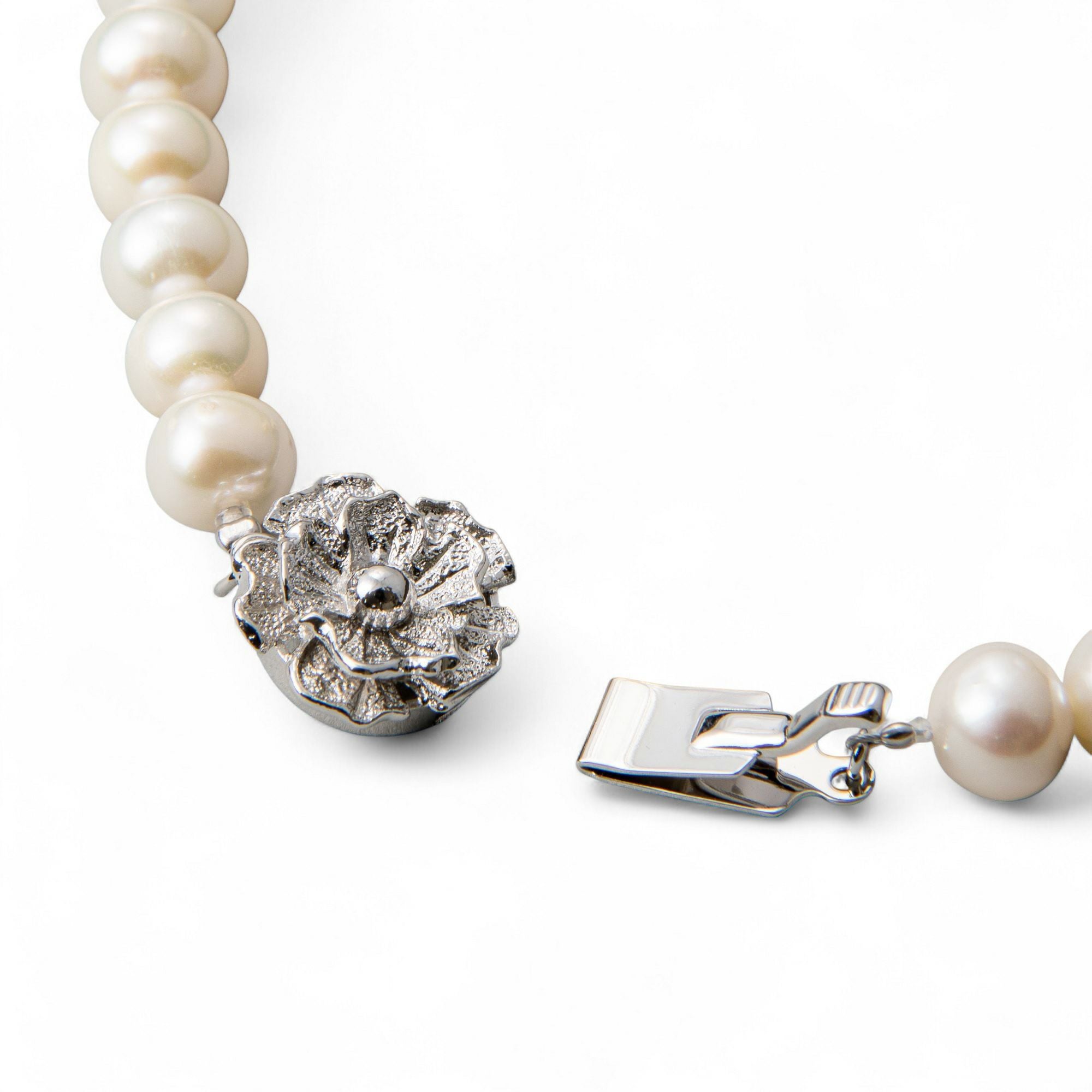 淡水真珠 ネックレス7.5-8.0mm ホワイト | 淡水真珠ネックレス