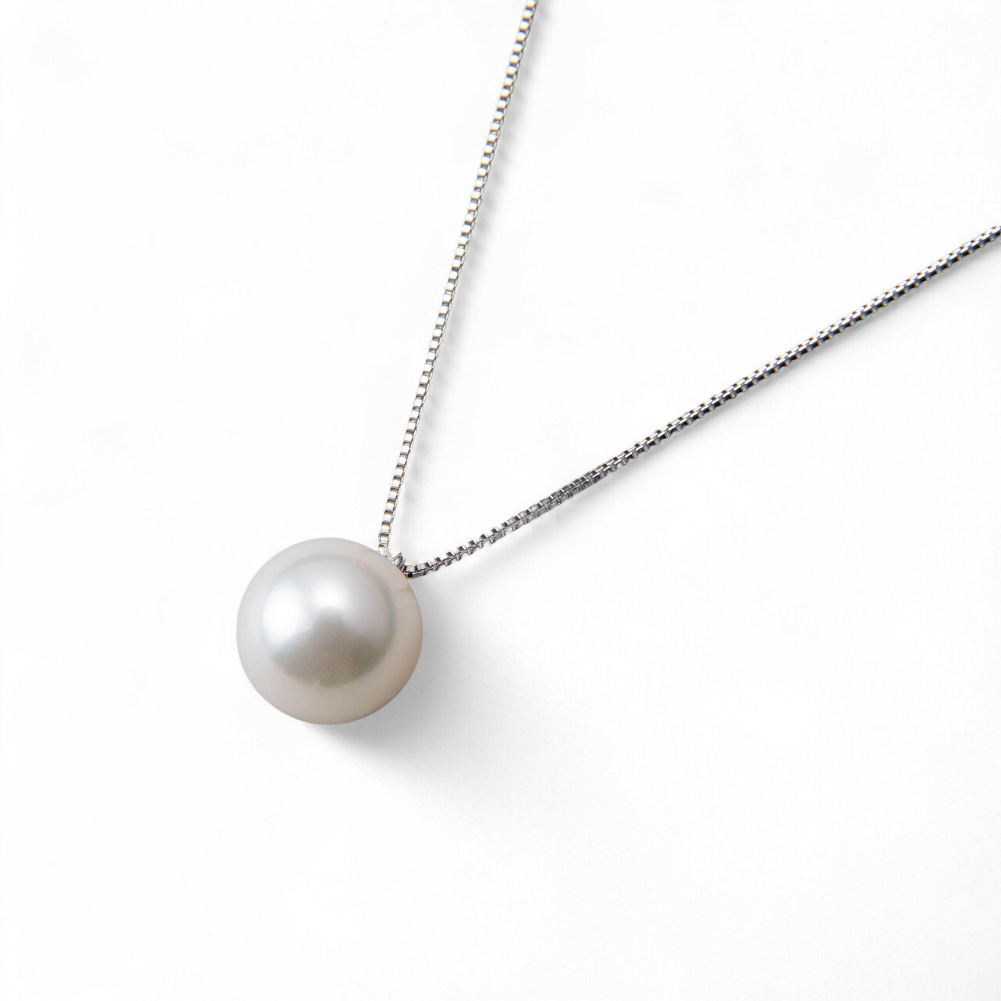 あこや真珠 1粒 ペンダント8.0-8.5mm K18WG/K18YG | あこや真珠ペンダント