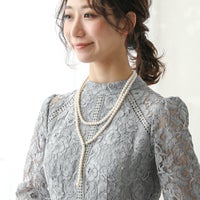 WEB限定】淡水真珠 ロングネックレス 6.5-7.0mm 120cm | WSP（ダブル 