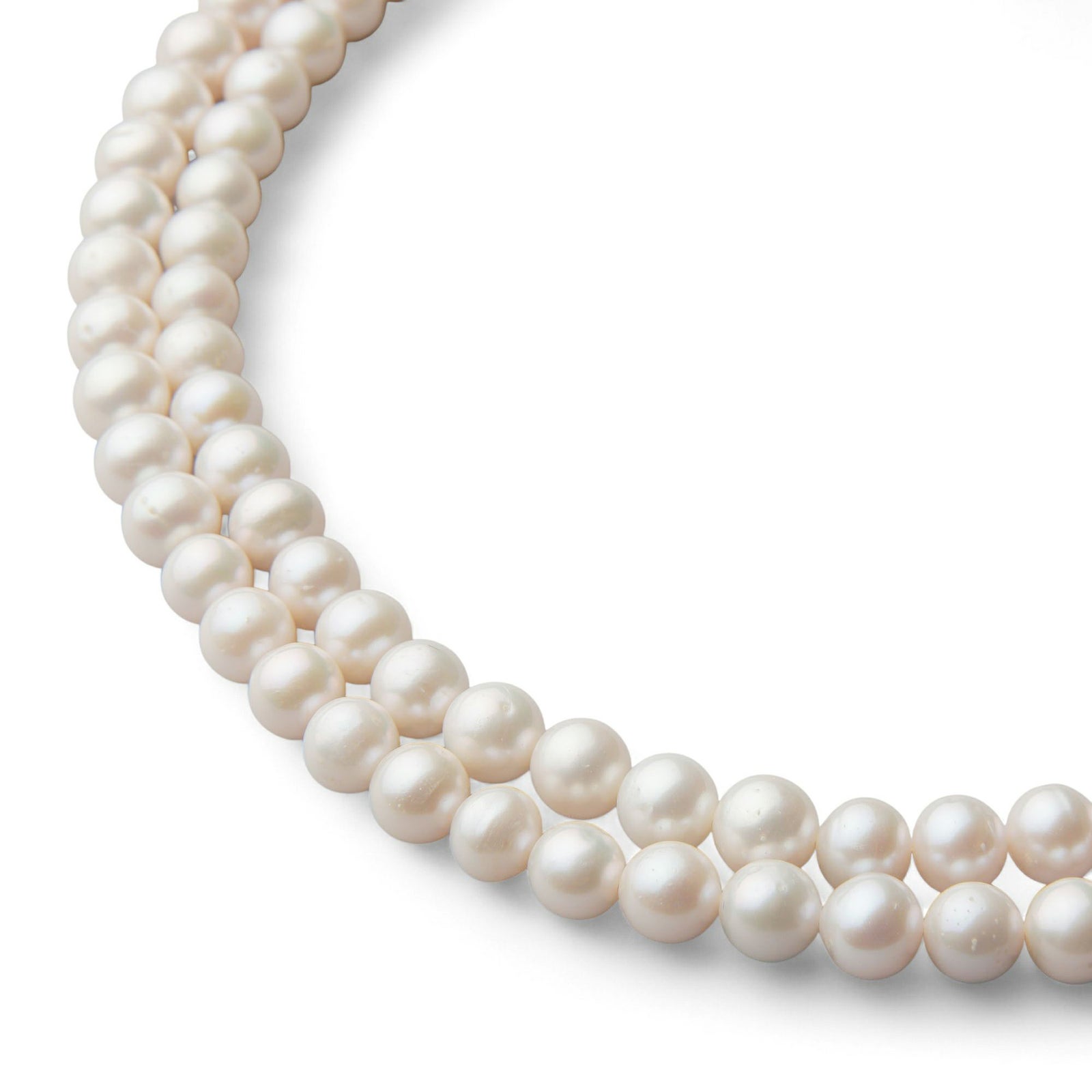 淡水真珠 ロングネックレス7-8mm 120cm