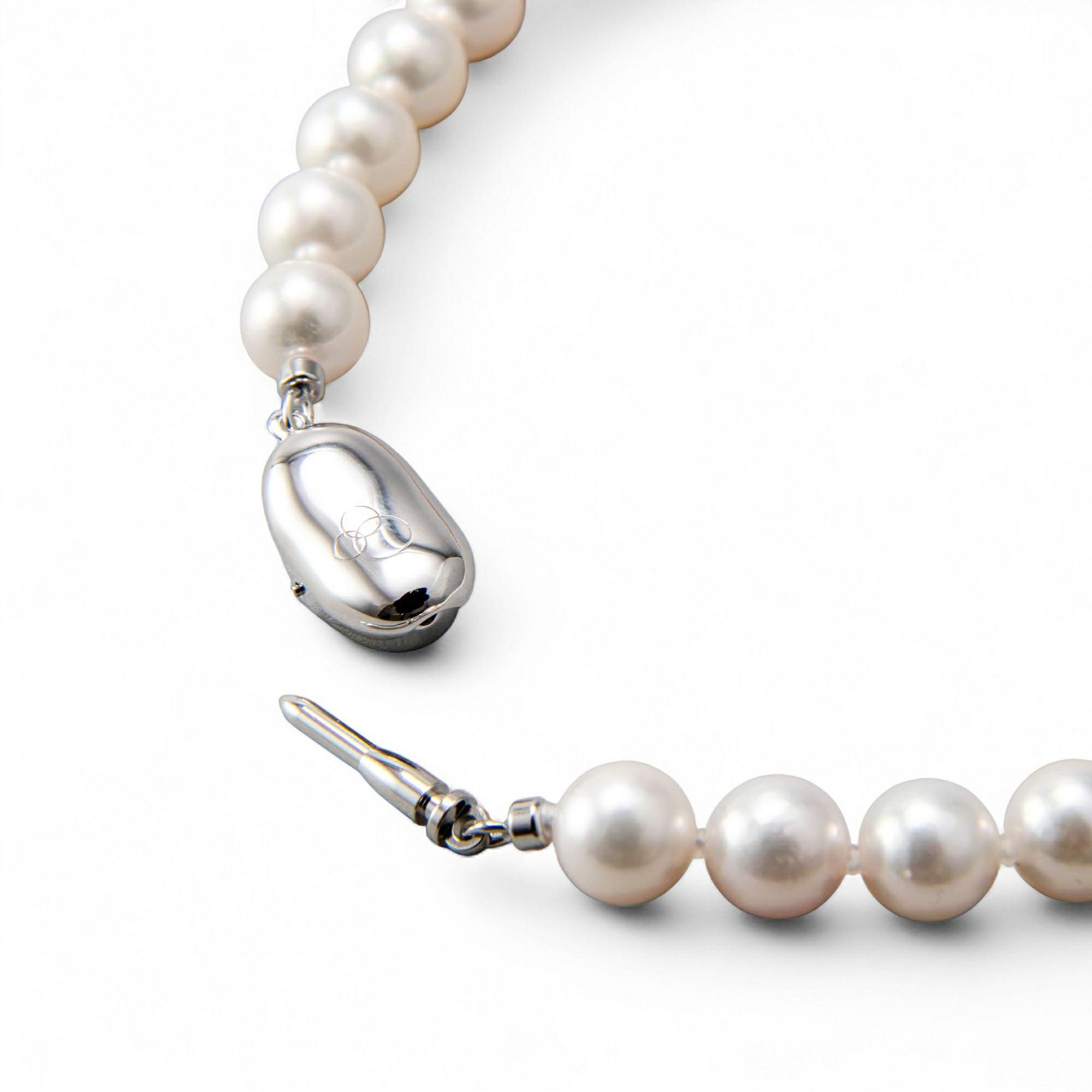 アコヤ真珠 約9mm-8.5mm ネックレス ピアス Silver WEB限定】あこや真珠 ネックレスセット 8.5-9.0mm -BASIC- | 8.0-9.0mm
