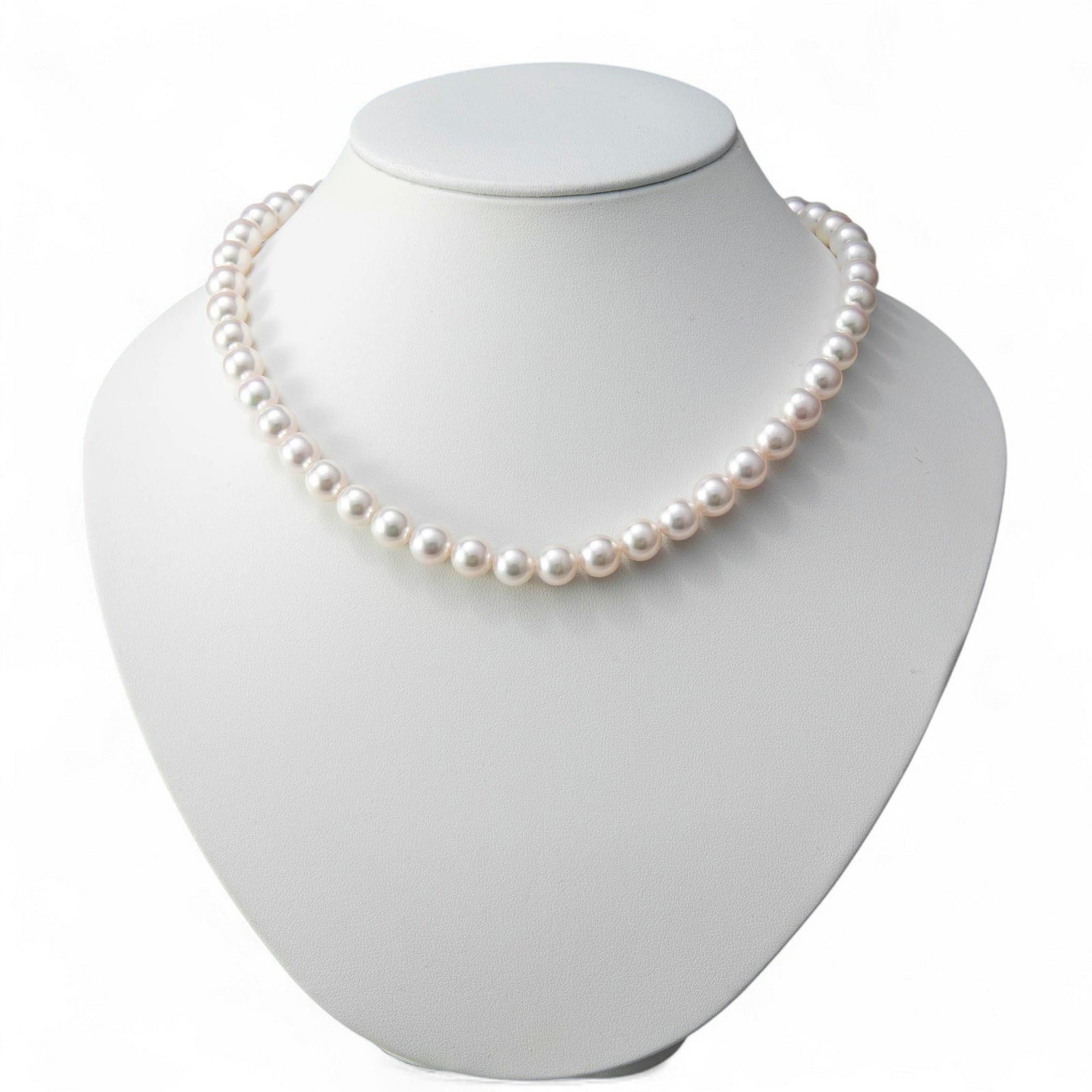 あこや真珠 ネックレス セット(ピアス/イヤリング付き) 8.5-9.0mm B～CB～CB～C 《冠婚葬祭におすすめ》 本真珠 2点セット[n2][人気 ロングセラー]（パールネックレス 真珠ネックレス）（冠婚葬祭 フォーマル 入学式 卒業式 成人式）