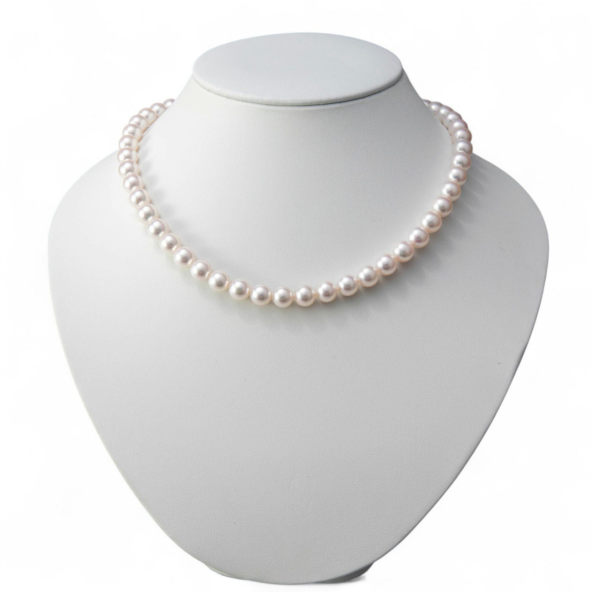 WEB限定】あこや真珠 ネックレスセット 8.0-8.5mm -BASIC- | 8.0-9.0mm