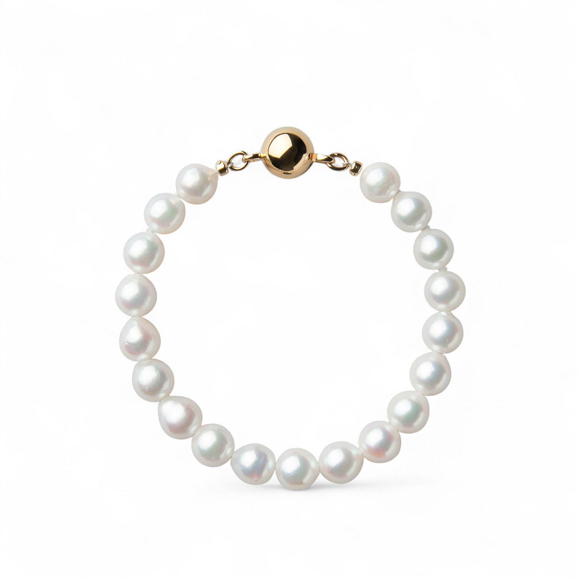 あこや真珠 ブレスレット7.5-8.0mm SV925 | ブレスレット・念珠