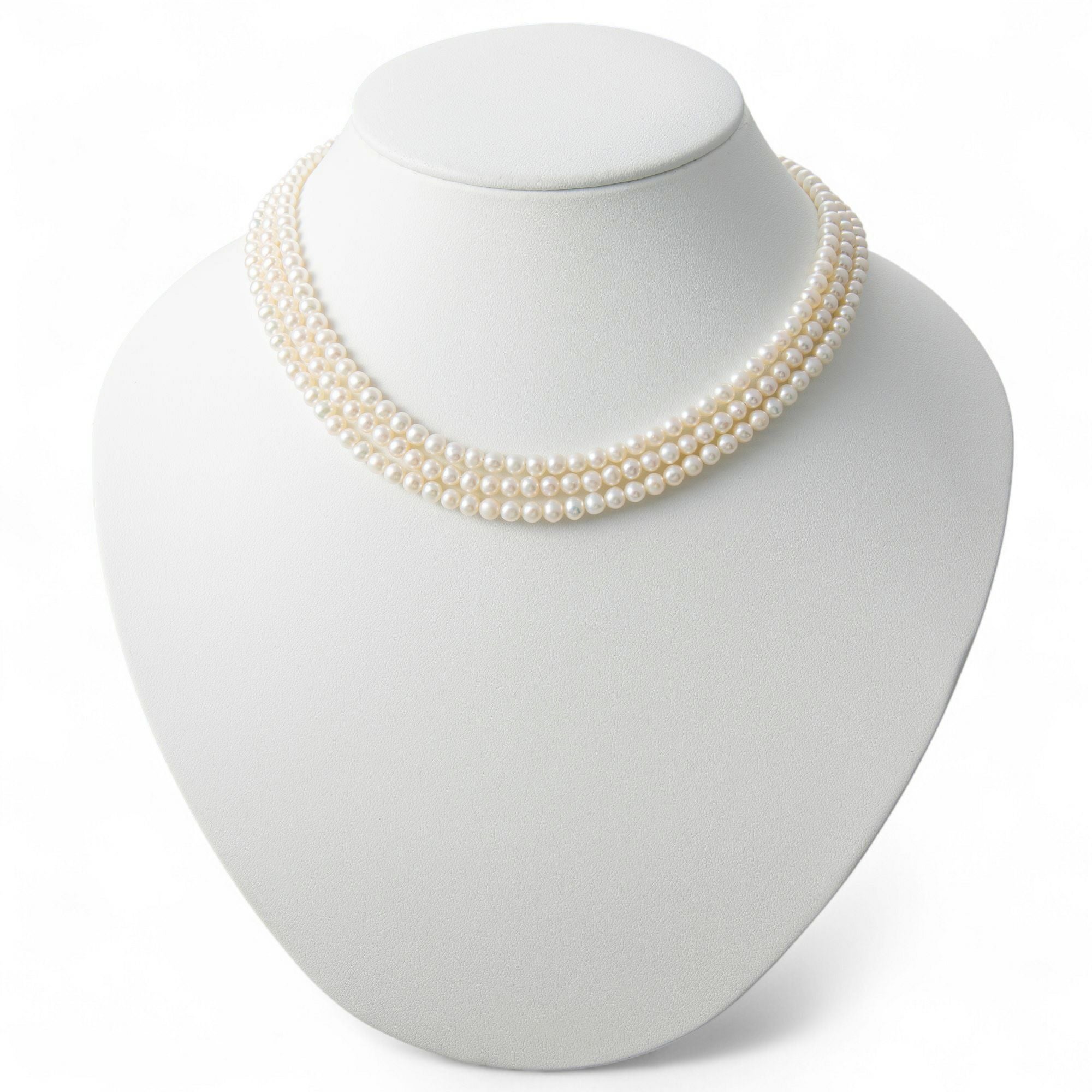 WEB限定】淡水真珠 ロングネックレス 4.0-5.0mm 120cm | 淡水真珠