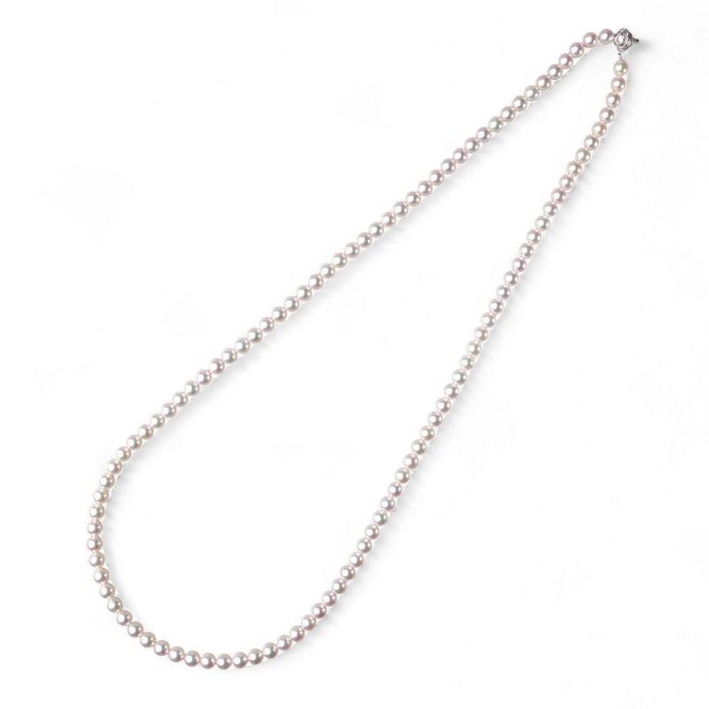 花珠真珠 ロングネックレス  80cm 7.5-8.0mm ≪グッドクオリティ花珠≫ AAA 花珠鑑別書付 ロングパールネックレス[80cm ロング][n5][1-5216]（真珠ネックレス アコヤ真珠 本真珠 高品質 ）（冠婚葬祭 フォーマル  パーティー 入学式 卒業式 厄除け）