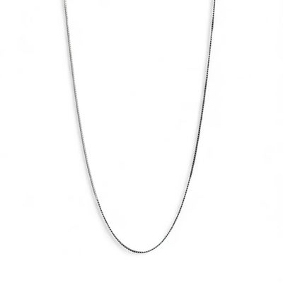 ベネチアン チェーン 45cmK18WG　1.0mm