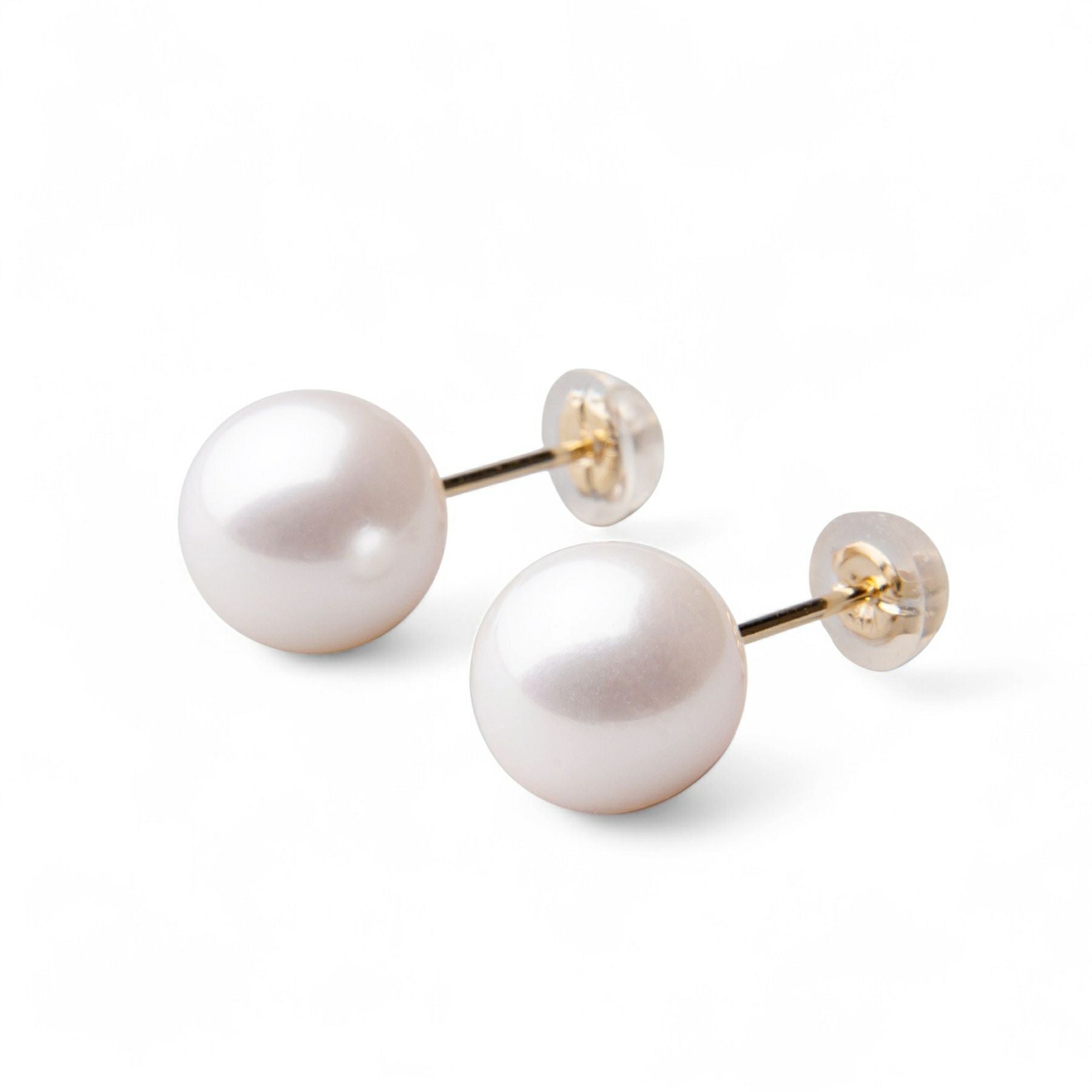 WEB限定】Bubble 淡水真珠 ピアス ホワイト 9mmUP K14WG/K18YG | 淡水