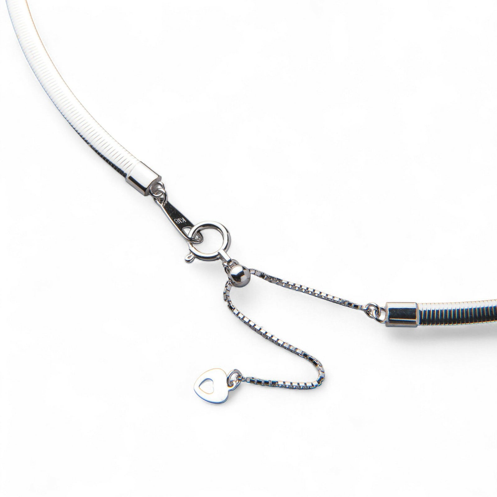 オメガネックレス 約3.0mmK18WG/YG(リバーシブル)