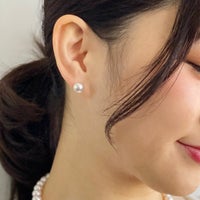 オーロラ花珠真珠 ピアス8.5-9.0mm PT900 | WSP（ダブルエスピー）公式 