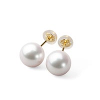 あこや真珠 ピアス8.5-9.0mm K18YG | WSP（ダブルエスピー）公式サイト