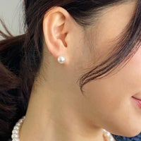 オーロラ花珠真珠 ピアス9.0-9.5mm PT900 | WSP（ダブルエスピー）公式 