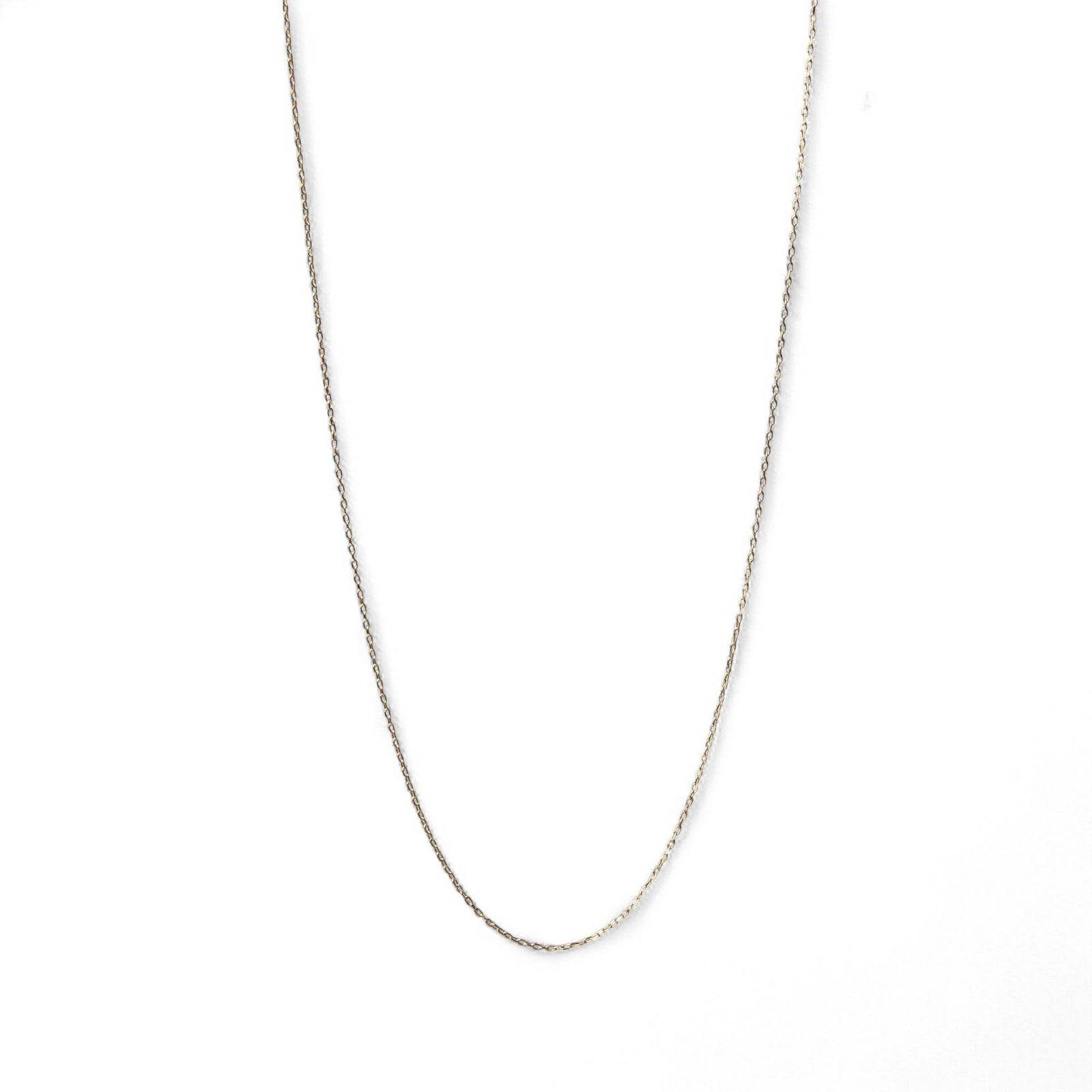 アズキ チェーン 40cmK18WG