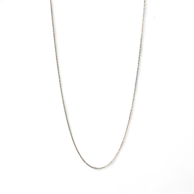 アズキ チェーン 40cmK18WG