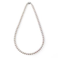 雑誌掲載★ あこや真珠 ロングパールネックレス 60cm マチネーレングス ホワイト系 8.0-8.5mm BBB～C  ラウンド～セミラウンド [n2][60cm ロング]（真珠 ネックレス）（フォーマル パーティ 入学式 卒業式）
