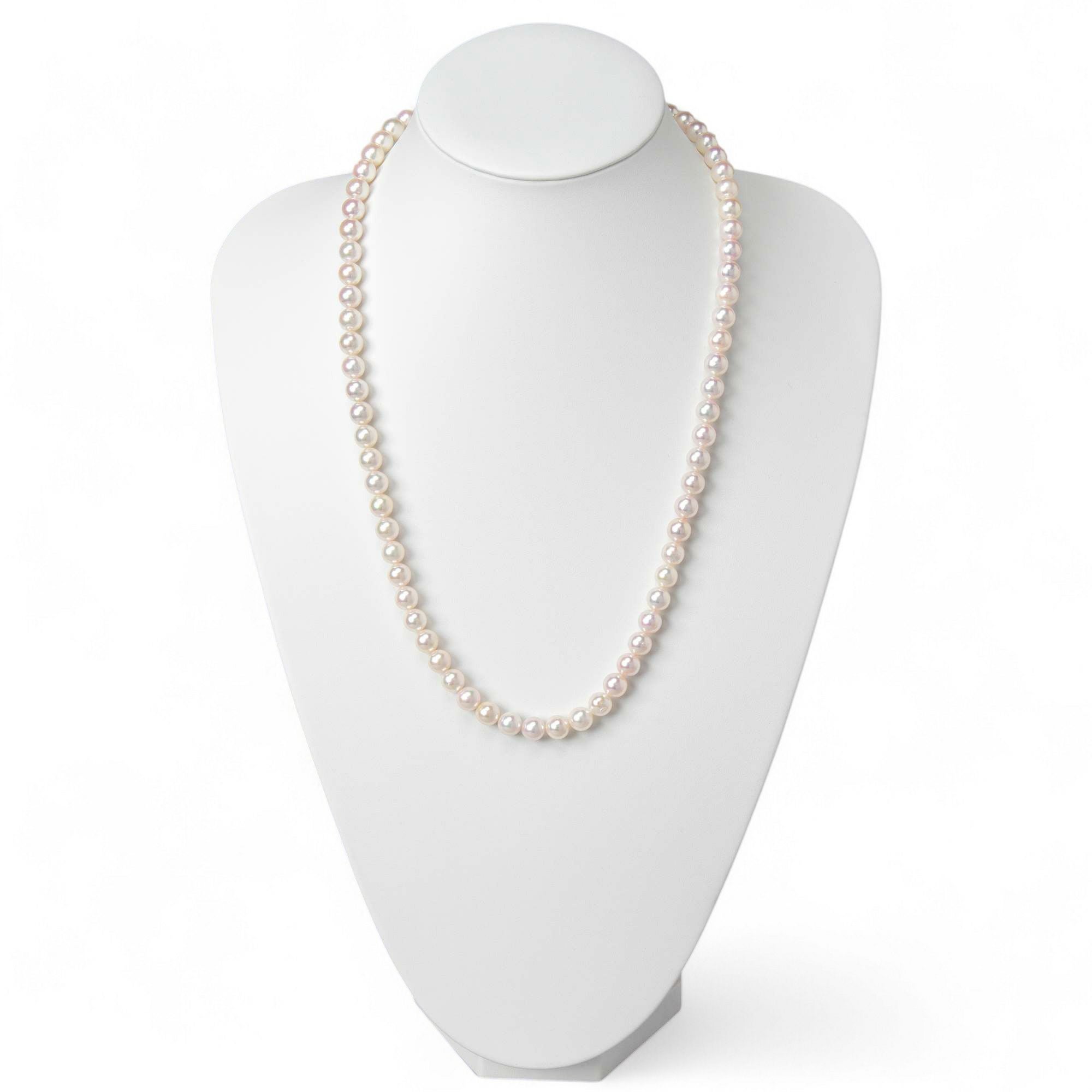 あこや真珠 ロングネックレス8.0-8.5mm 60cm | 8.0-9.0mm