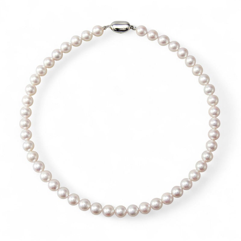 あこや真珠 ネックレス8.5-9.0mm -BASIC-