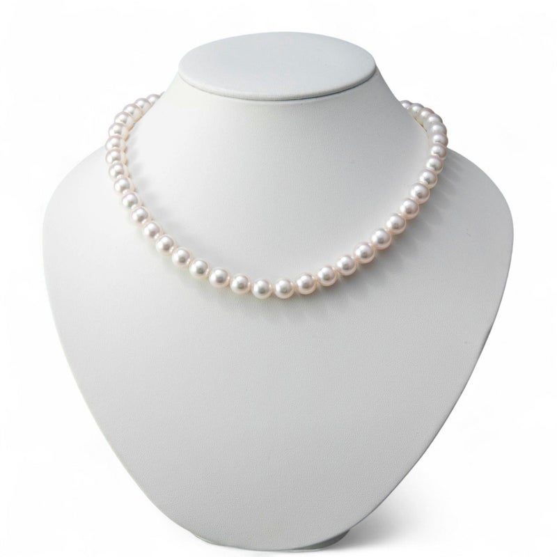 あこや真珠 ネックレス8.5-9.0mm -BASIC-