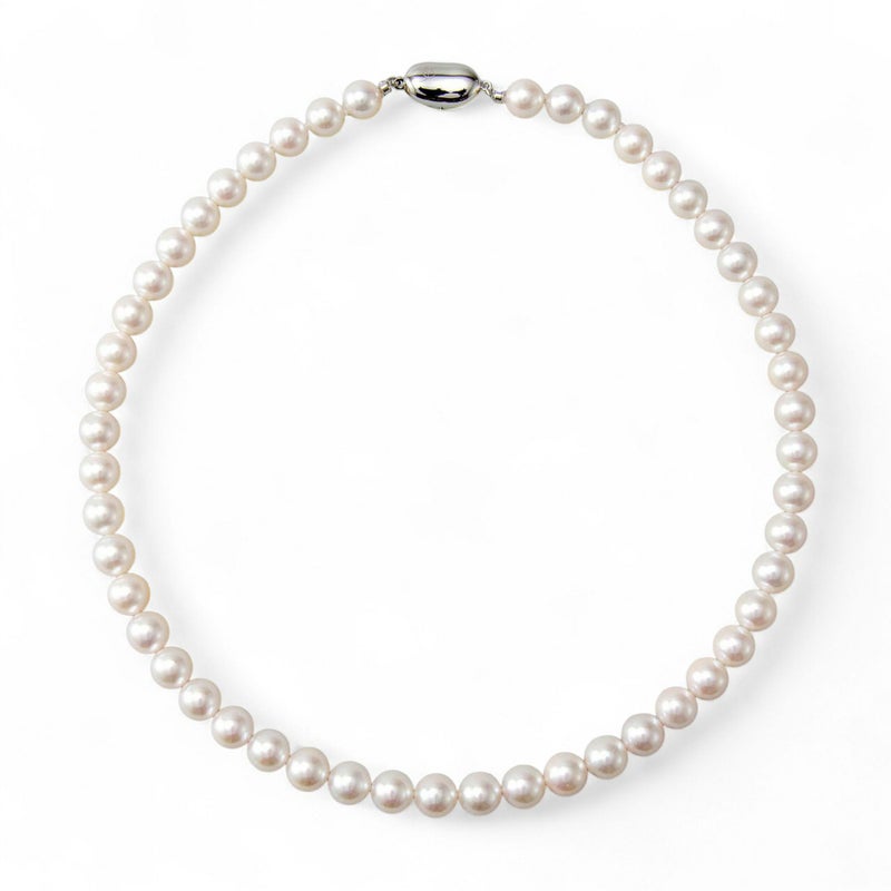 あこや真珠 ネックレス8.0-8.5mm -BASIC-