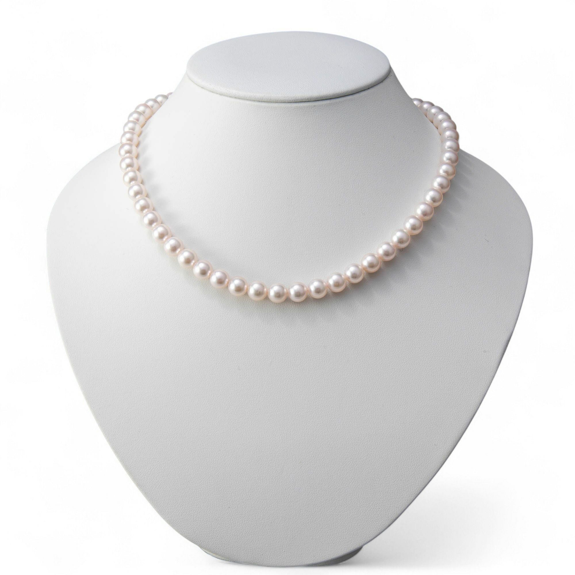 WEB限定】あこや真珠 ネックレス7.5-8.0mm -BASIC- | 7.0-8.0mm