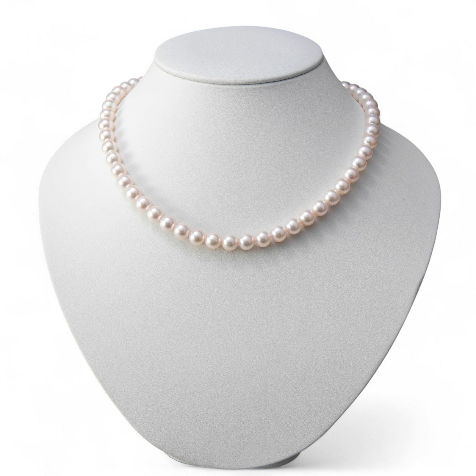 あこや真珠 ネックレス7.5-8.0mm -BASIC-