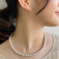 WEB限定】あこや真珠 ネックレス8.5-9.0mm -Superior- | WSP（ダブル 