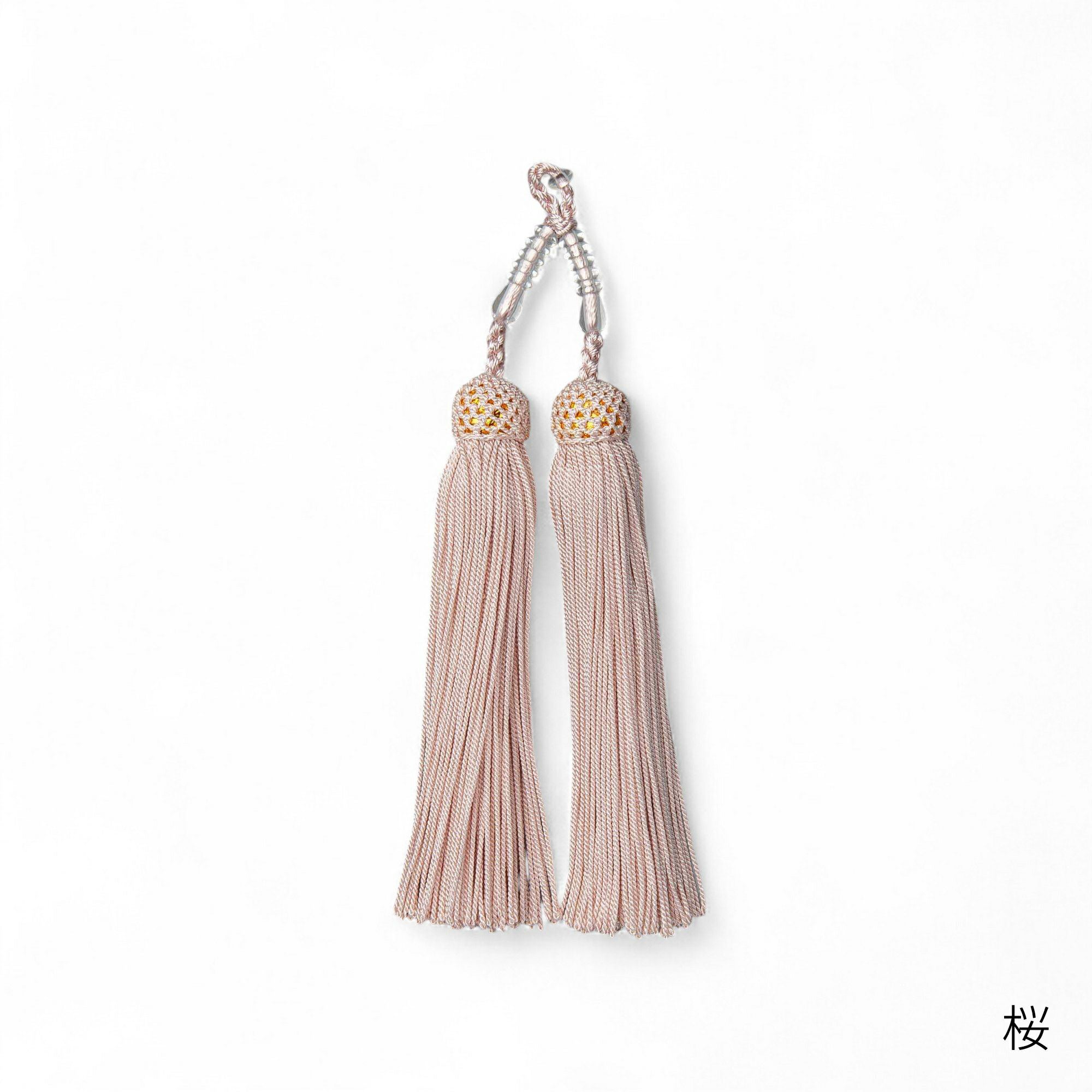 WEB限定】あこや真珠 念珠（数珠）8.0-8.5mm 正絹房 | ブレスレット・念珠