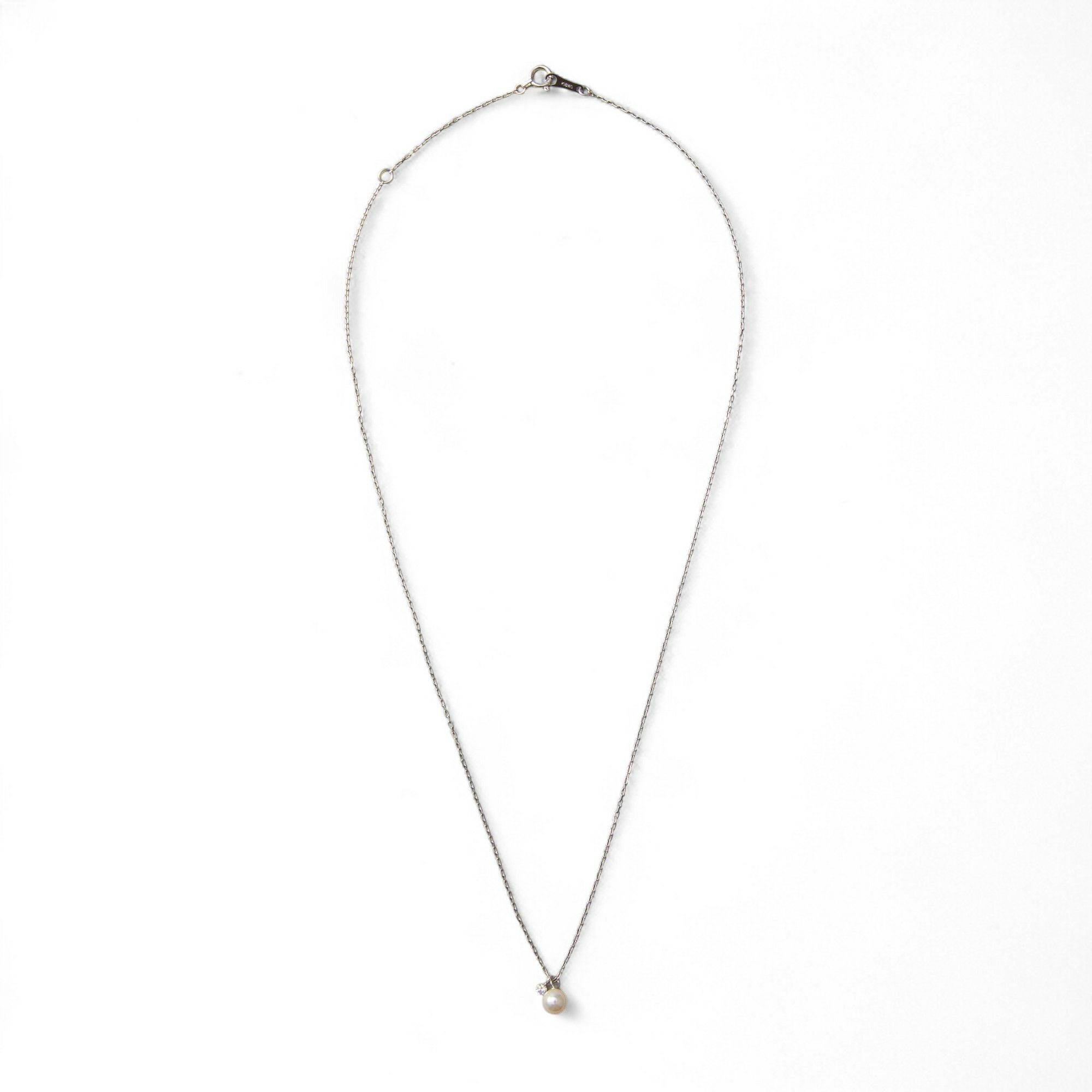 Felice あこや真珠ペンダント4.5-5.0mm K18WG/K18YG | あこや真珠