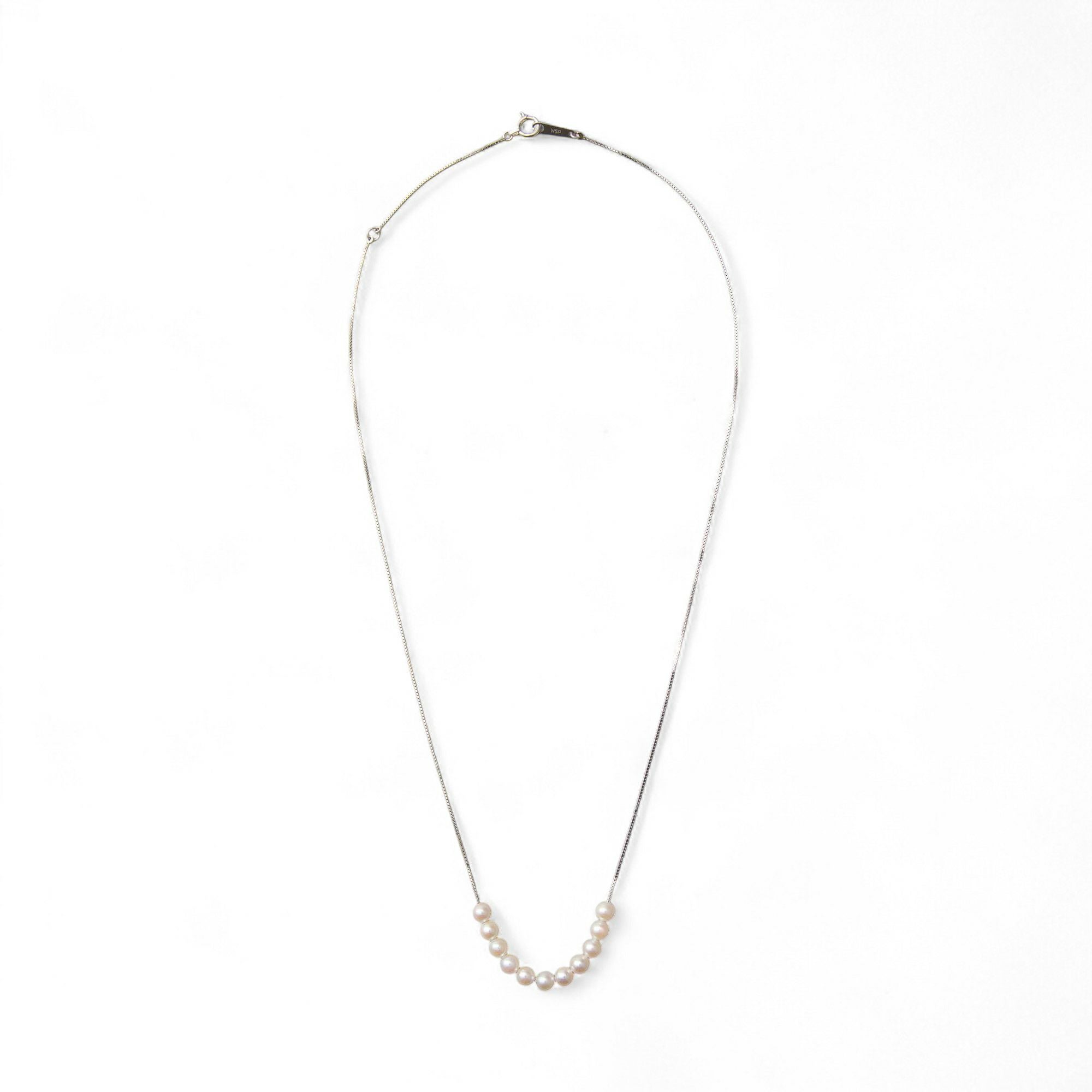 SMILEY あこや真珠ペンダント3.5-4.0mm K18WG/YG/PG | あこや真珠