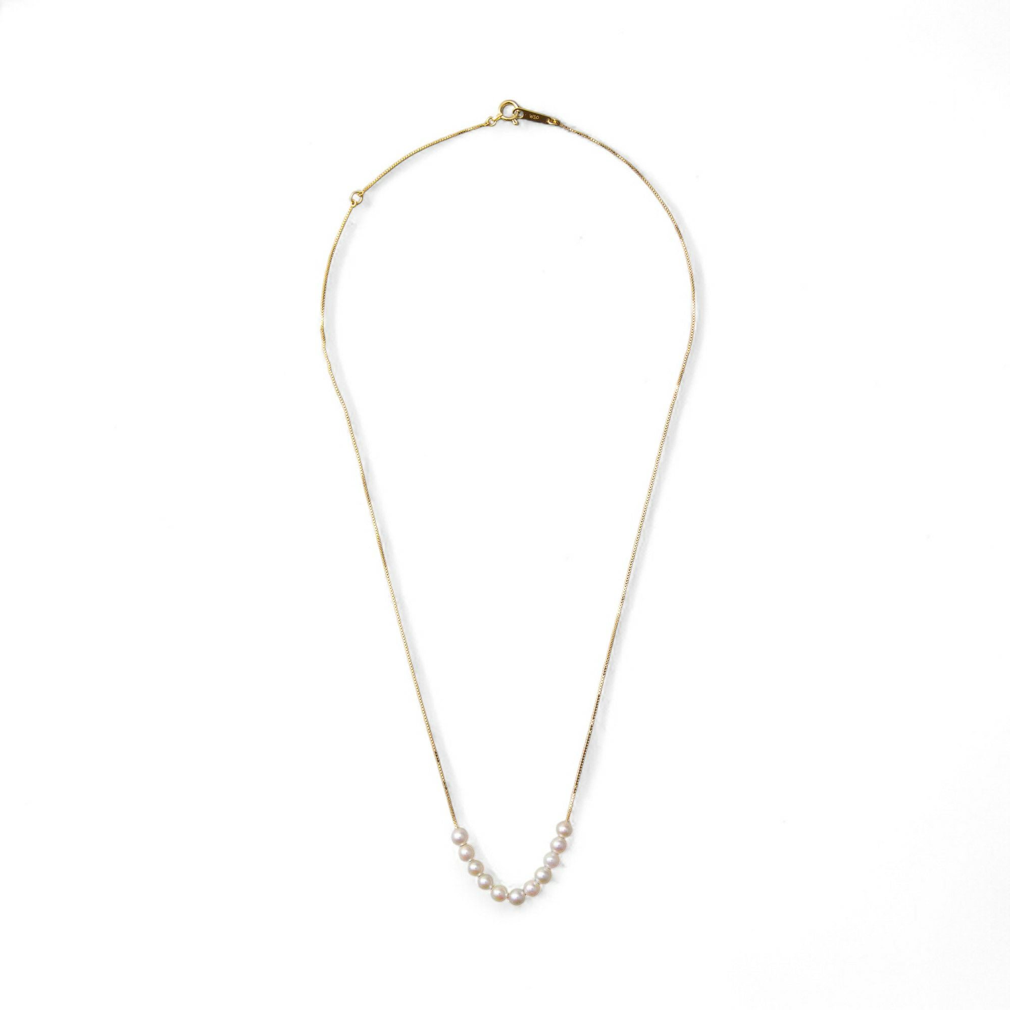 SMILEY あこや真珠ペンダント3.5-4.0mm K18WG/YG/PG | あこや真珠