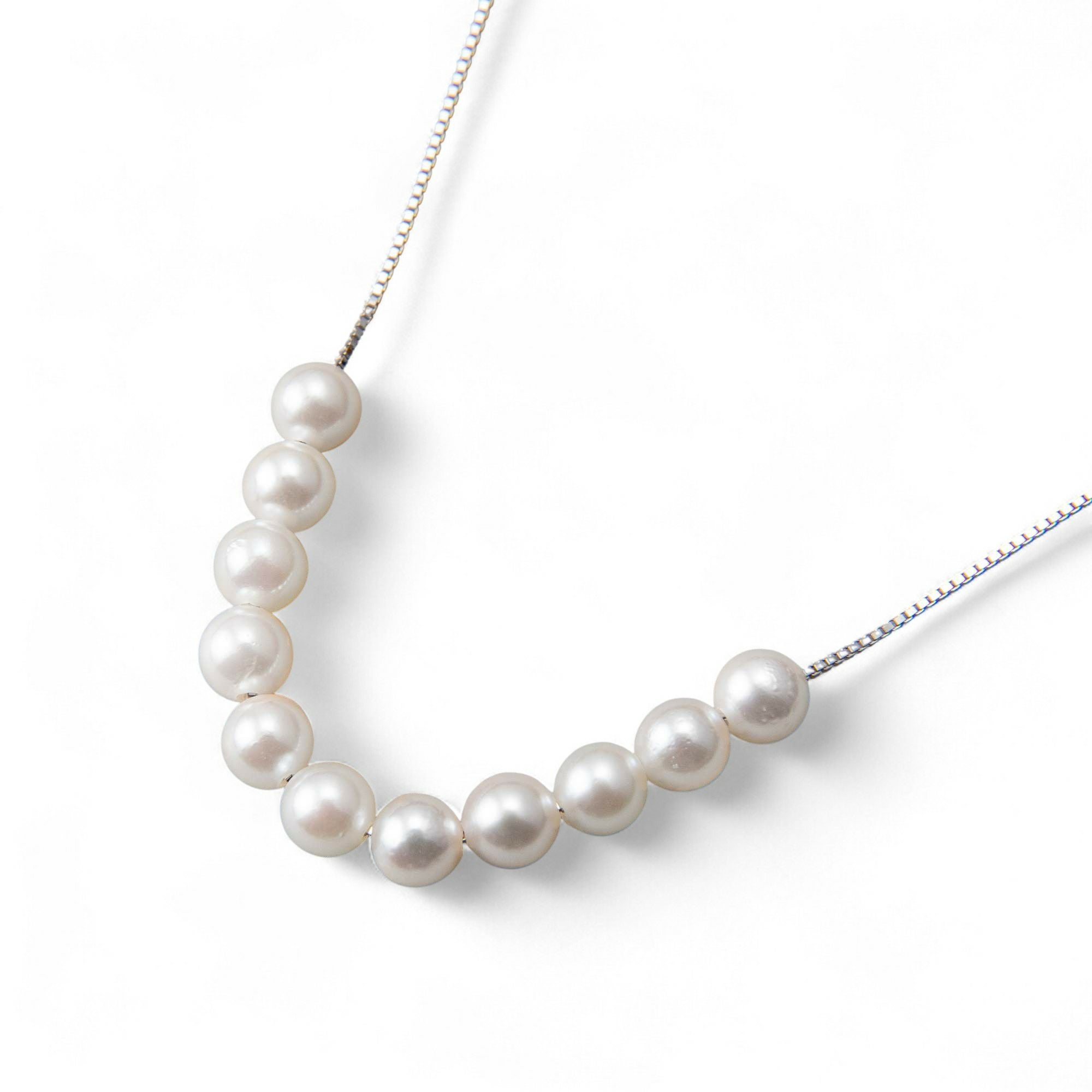 SMILEY あこや真珠ペンダント3.5-4.0mm K18WG/YG/PG | あこや真珠