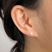 WEB限定】あこや真珠 スタッドピアス 5.5-6.0mm K18YG/K14WG | WSP 